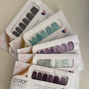 Color Street Nail Strips Bundle